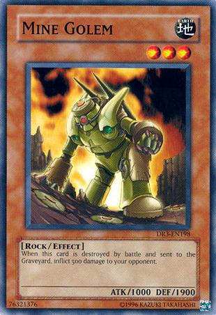 Mine Golem [DR3-EN198] Common Yu-Gi-Oh!