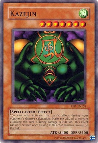 Kazejin [DB1-EN158] Common Yu-Gi-Oh!