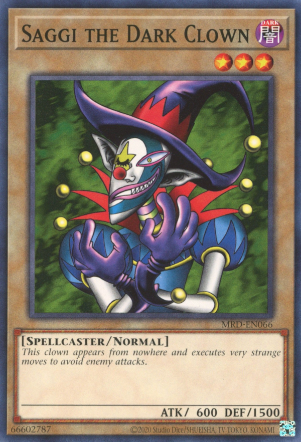 Saggi the Dark Clown [MRD-EN066] Common Yu-Gi-Oh!