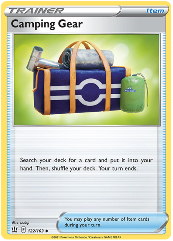 Camping Gear (122/163) [Sword & Shield: Battle Styles] Pokémon