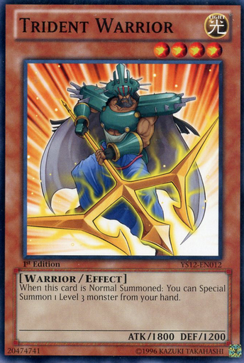 Trident Warrior [YS12-EN012] Common Yu-Gi-Oh!