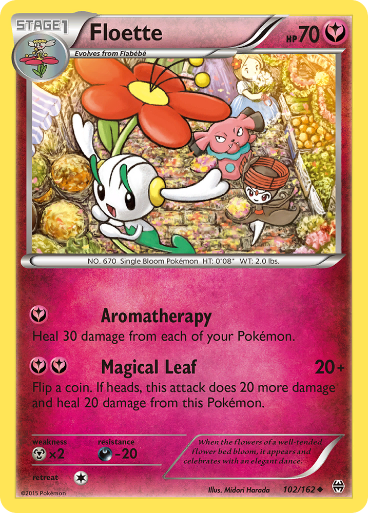Floette (102/162) [XY: BREAKthrough] Pokémon