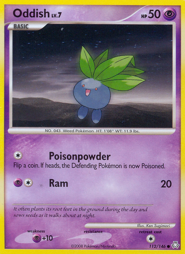 Oddish (112/146) [Diamond & Pearl: Legends Awakened] Pokémon