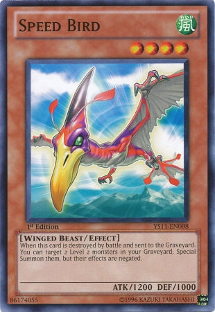 Speed Bird [YS11-EN008] Common Yu-Gi-Oh!
