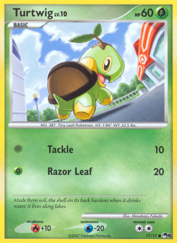 Turtwig (17/17) [POP Series 6] Pokémon