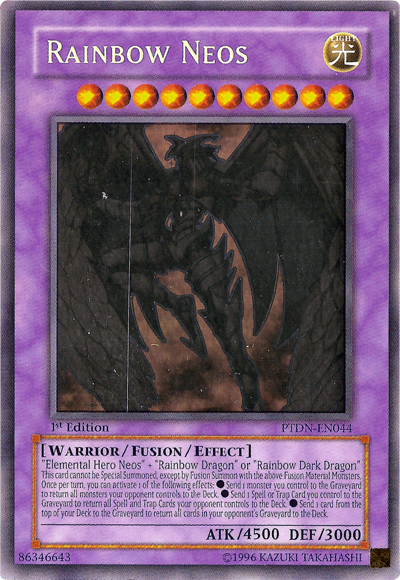 Rainbow Neos [PTDN-EN044] Ghost Rare Yu-Gi-Oh!