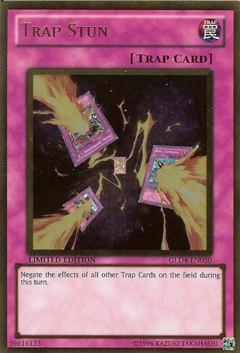 Trap Stun [GLD4-EN050] Gold Rare Yu-Gi-Oh!