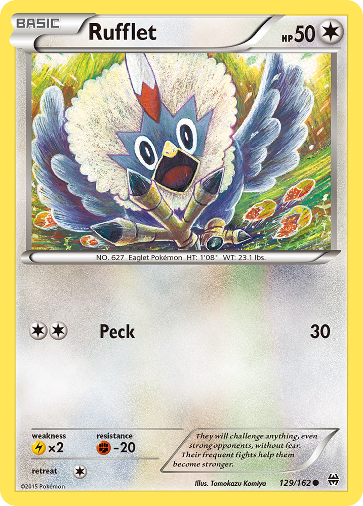 Rufflet (129/162) [XY: BREAKthrough] Pokémon