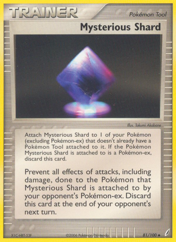 Mysterious Shard (81/100) [EX: Crystal Guardians] Pokémon