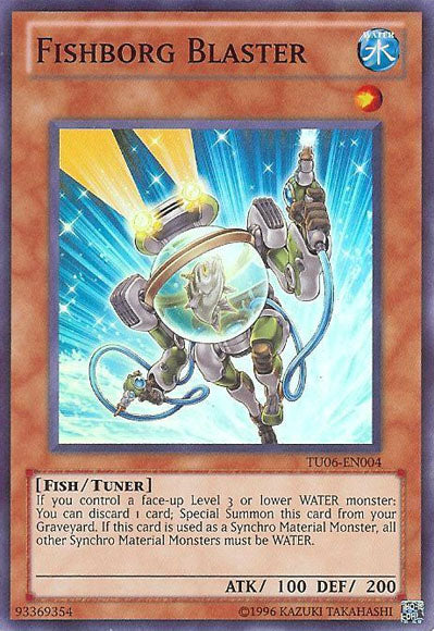 Fishborg Blaster [TU06-EN004] Super Rare Yu-Gi-Oh!