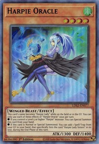 Harpie Oracle (Green) [LDS2-EN077] Ultra Rare Yu-Gi-Oh!