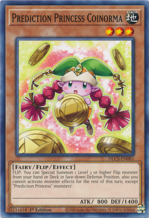Prediction Princess Coinorma [DLCS-EN081] Common Yu-Gi-Oh!