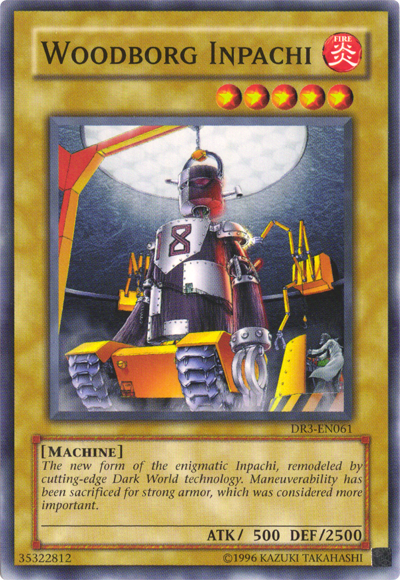 Woodborg Inpachi [DR3-EN061] Common Yu-Gi-Oh!
