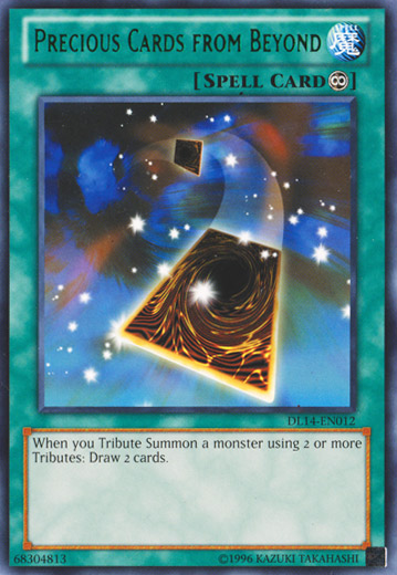 Precious Cards from Beyond (Green) [DL14-EN012] Rare Yu-Gi-Oh!