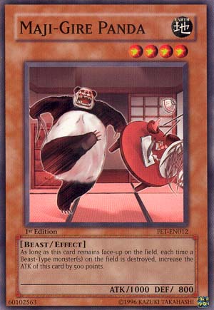 Maji-Gire Panda [FET-EN012] Common Yu-Gi-Oh!