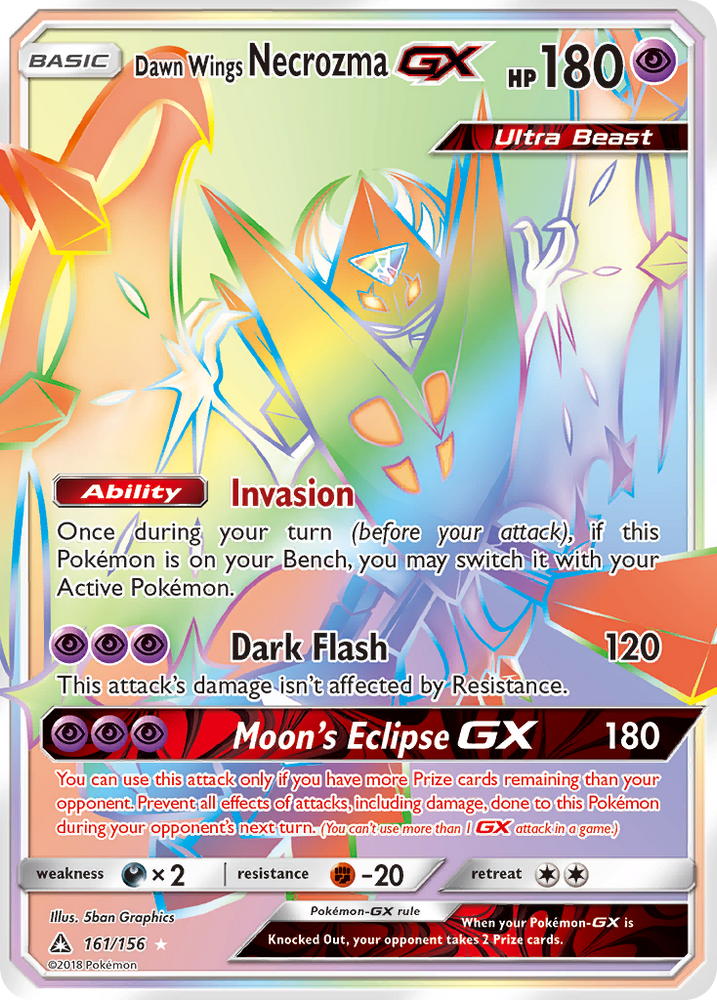 Dawn Wings Necrozma GX (161/156) [Sun & Moon: Ultra Prism] Pokémon