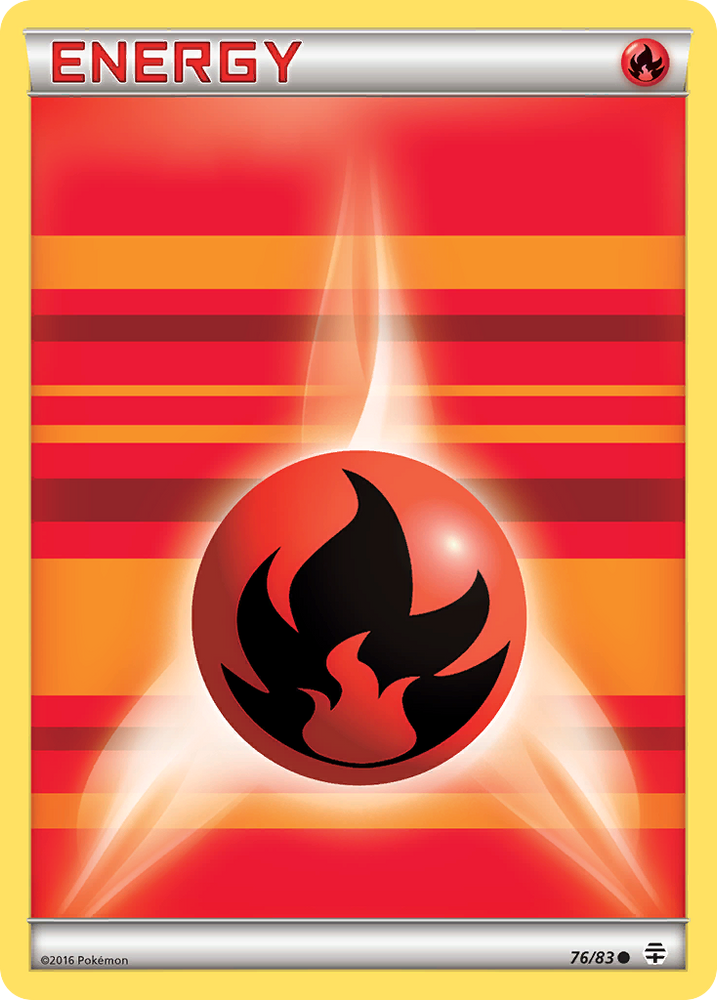 Fire Energy (76/83) [XY: Generations] Pokémon