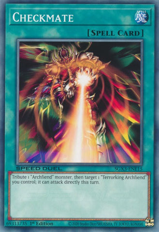 Checkmate [SGX3-ENE15] Common Yu-Gi-Oh!