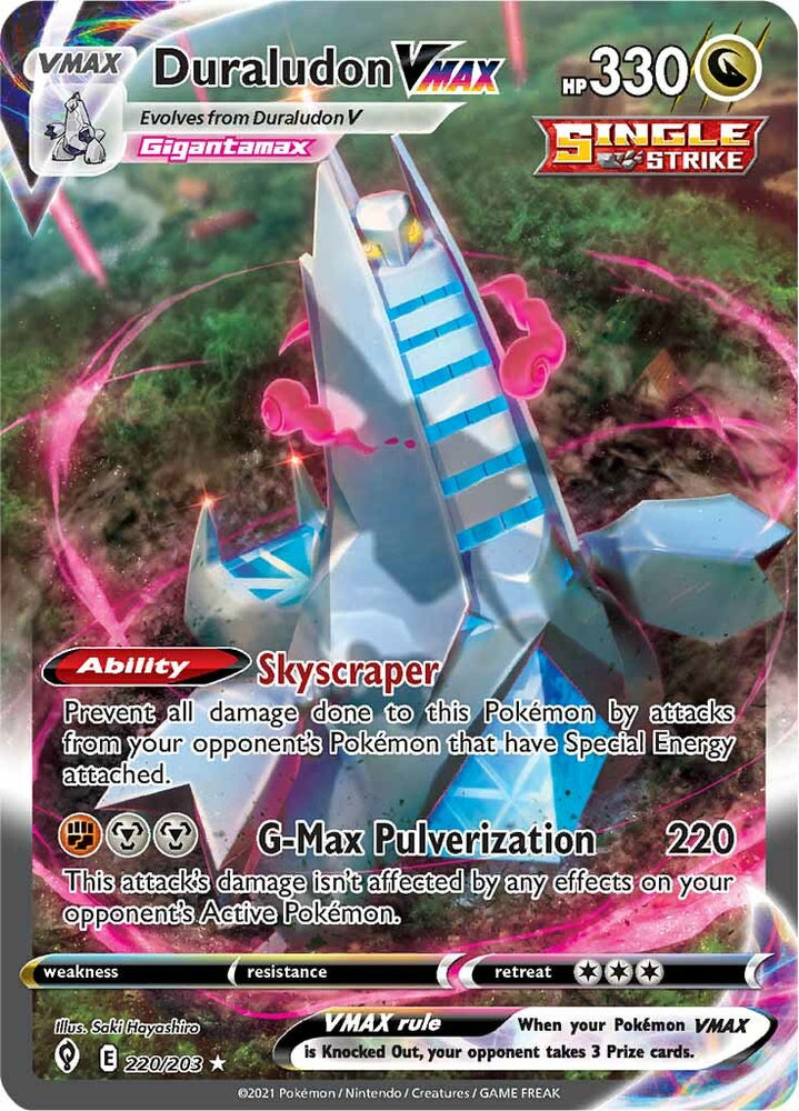 Duraludon VMAX (220/203) [Sword & Shield: Evolving Skies] Pokémon