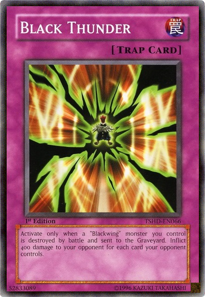 Black Thunder [TSHD-EN066] Common Yu-Gi-Oh!