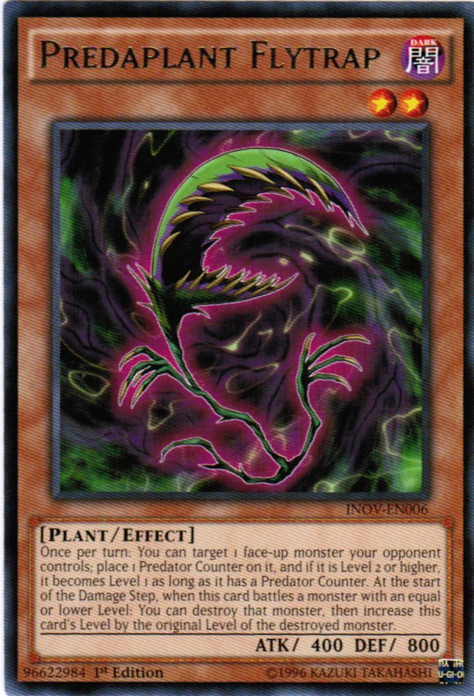 Predaplant Flytrap [INOV-EN006] Rare Yu-Gi-Oh!