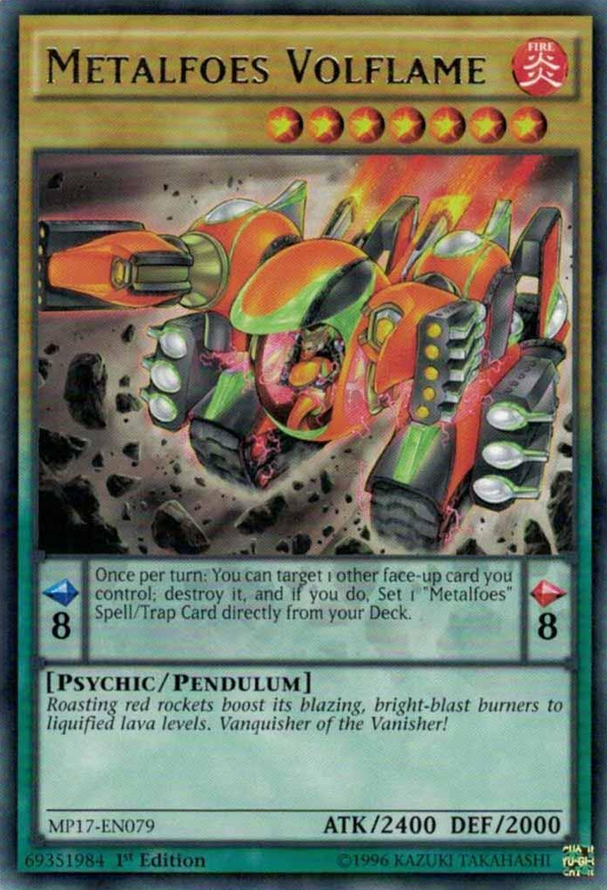 Metalfoes Volflame [MP17-EN079] Rare Yu-Gi-Oh!