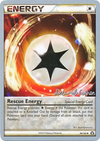 Rescue Energy (90/102) (Twinboar - David Cohen) [World Championships 2011] Pokémon