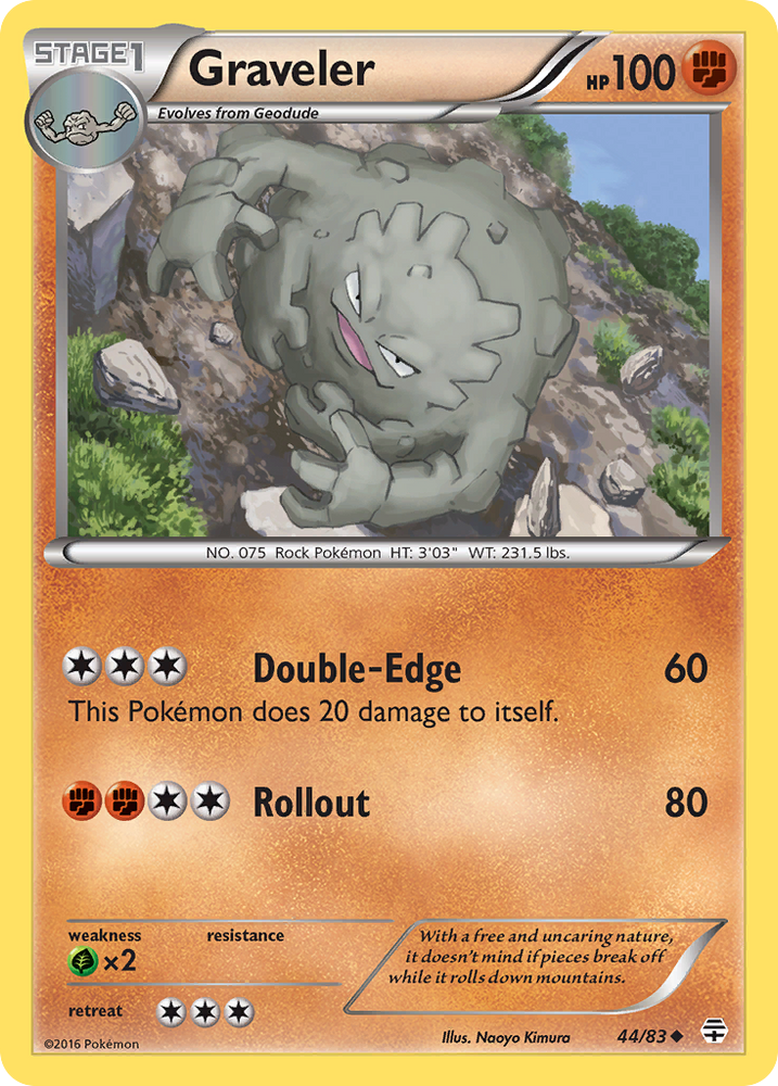 Graveler (44/83) [XY: Generations] Pokémon