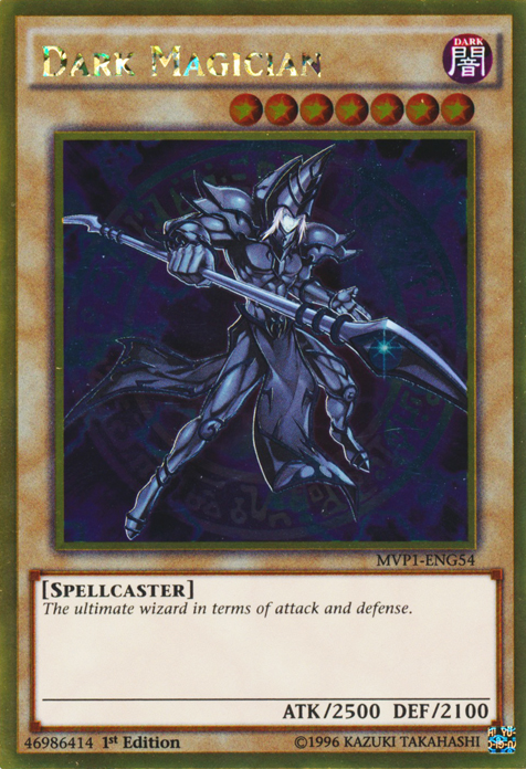 Dark Magician [MVP1-ENG54] Gold Rare Yu-Gi-Oh!