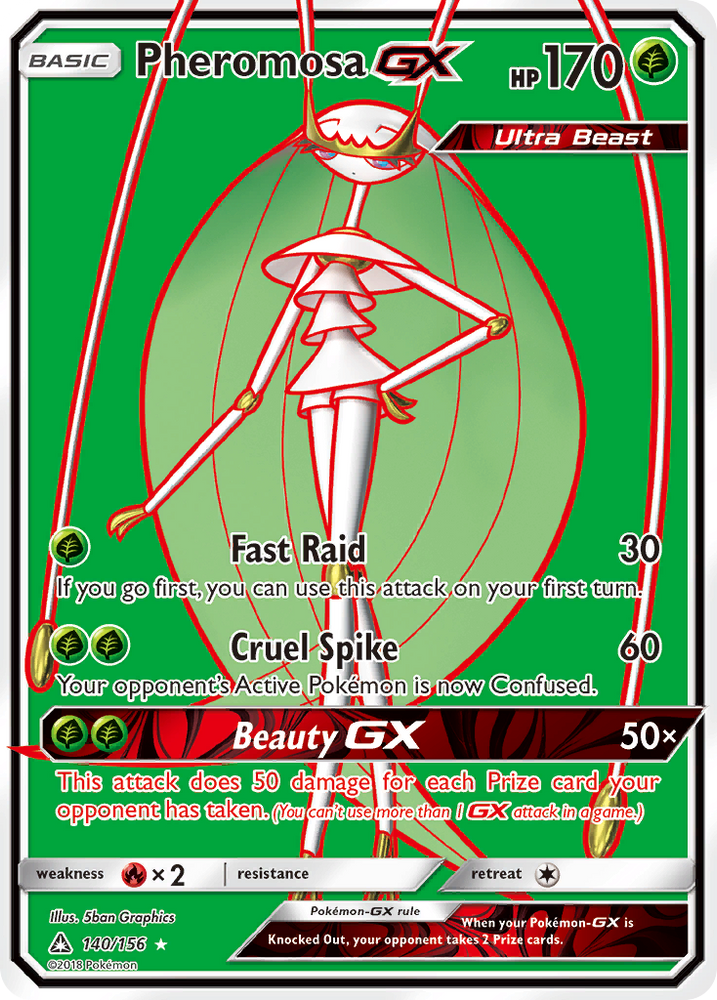 Pheromosa GX (140/156) [Sun & Moon: Ultra Prism] Pokémon