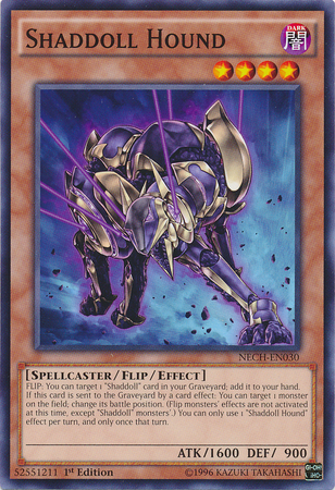 Shaddoll Hound [NECH-EN030] Common Yu-Gi-Oh!
