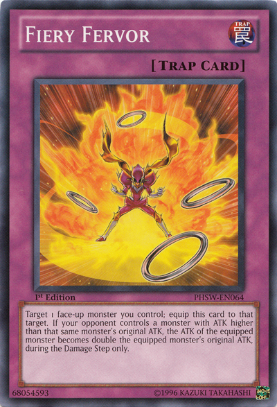 Fiery Fervor [PHSW-EN064] Common Yu-Gi-Oh!