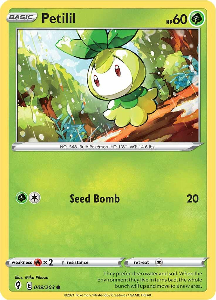 Petilil (009/203) [Sword & Shield: Evolving Skies] Pokémon