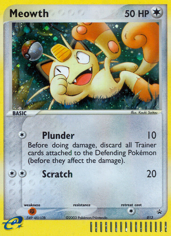 Meowth (013) [Nintendo: Black Star Promos] Pokémon