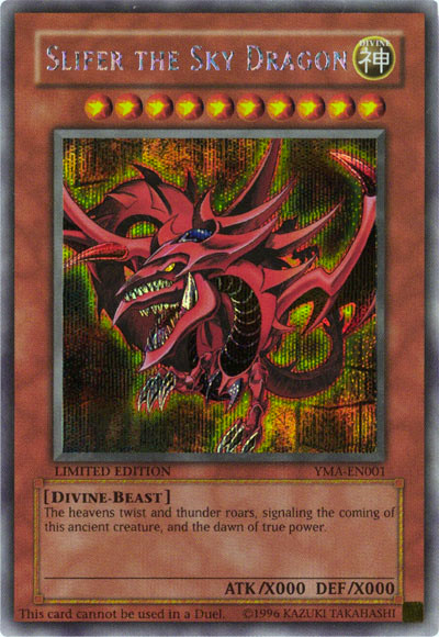 Slifer the Sky Dragon [YMA-EN001] Secret Rare Yu-Gi-Oh!