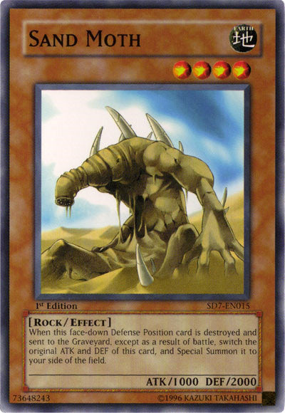 Sand Moth [SD7-EN015] Common Yu-Gi-Oh!