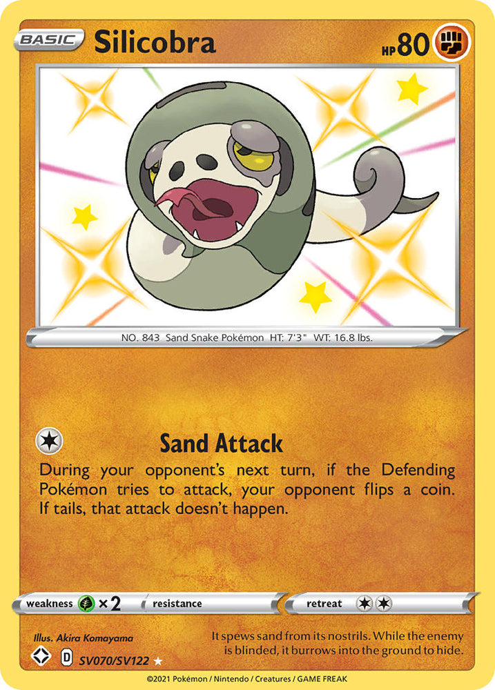 Silicobra (SV070/SV122) [Sword & Shield: Shining Fates] Pokémon