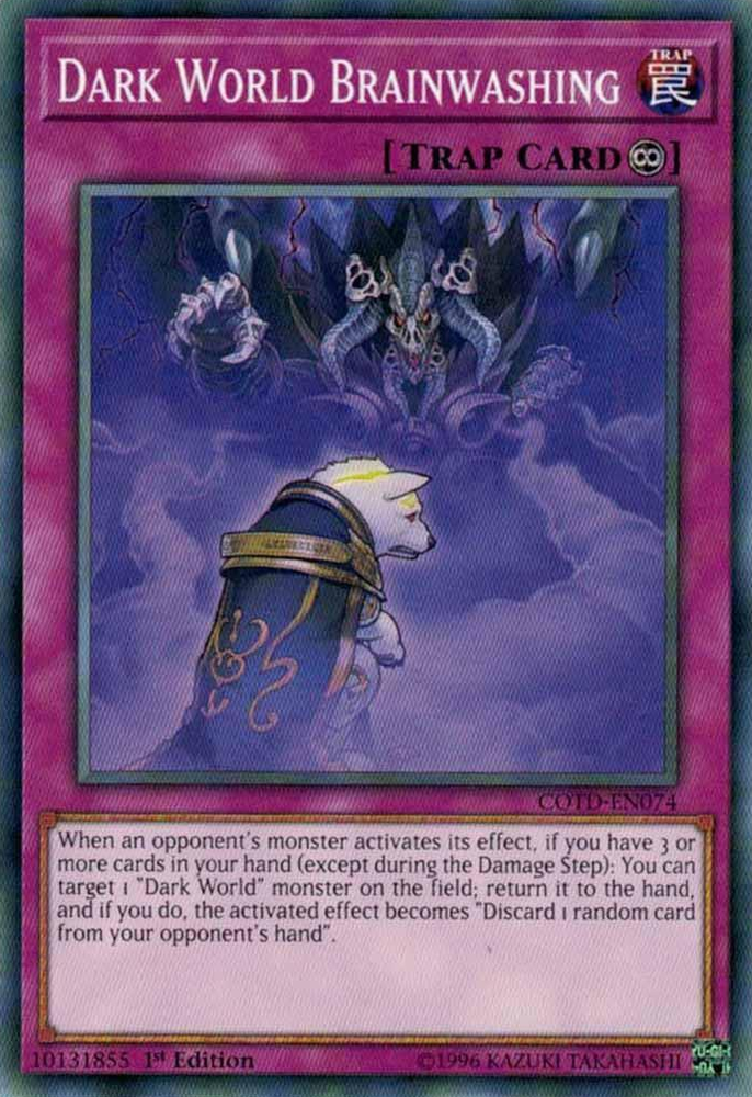 Dark World Brainwashing [COTD-EN074] Common Yu-Gi-Oh!
