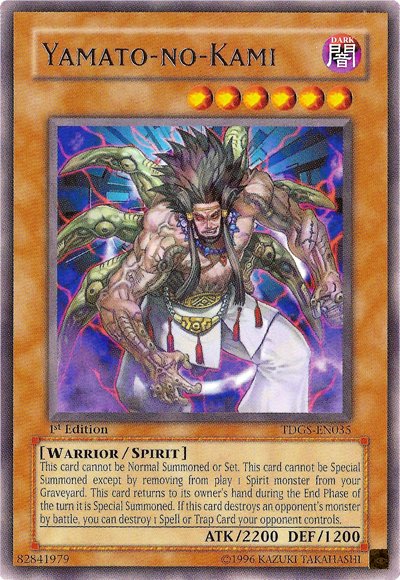 Yamato-no-Kami [TDGS-EN035] Rare Yu-Gi-Oh!