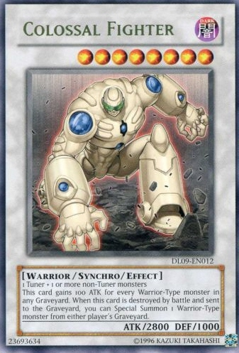 Colossal Fighter (Green) [DL09-EN012] Rare Yu-Gi-Oh!