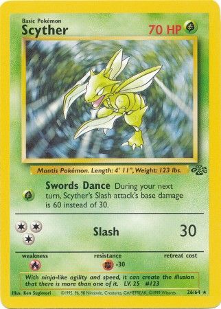 Scyther (26/64) [Jungle Unlimited] Pokémon