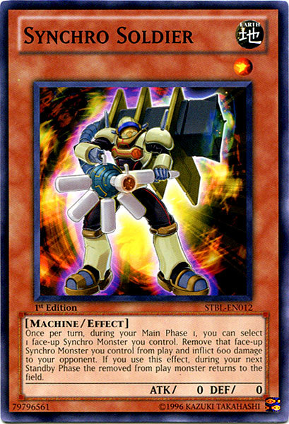 Synchro Soldier [STBL-EN012] Common Yu-Gi-Oh!