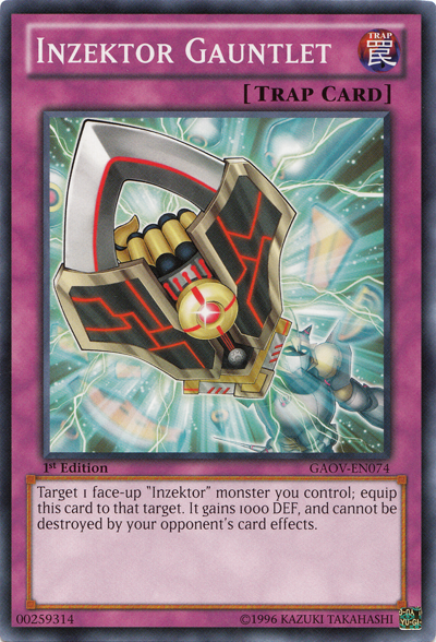 Inzektor Gauntlet [GAOV-EN074] Common - Yugioh Cards For Your TCG Needs!