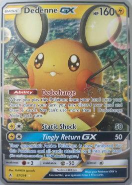Dedenne GX (57/214) (Pikarom Judge - Haruki Miyamoto) [World Championships 2019] Pokémon