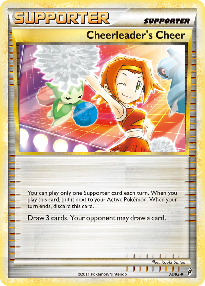 Cheerleader's Cheer (76/95) [HeartGold & SoulSilver: Call of Legends] Pokémon