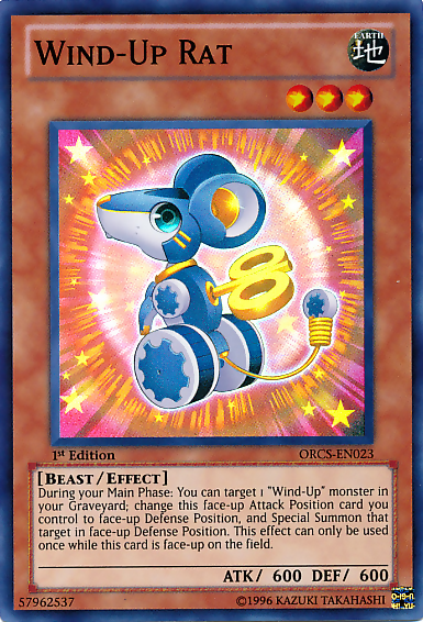 Wind-Up Rat [ORCS-EN023] Super Rare Yu-Gi-Oh!