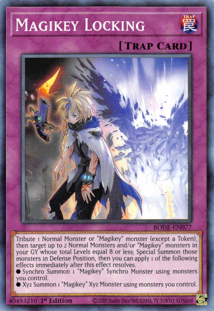 Magikey Locking [BODE-EN077] Common Yu-Gi-Oh!