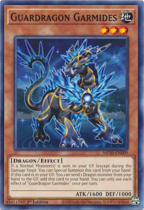 Guardragon Garmides [MP20-EN009] Common Yu-Gi-Oh!