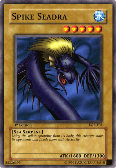 Spike Seadra [LOB-103] Common Yu-Gi-Oh!