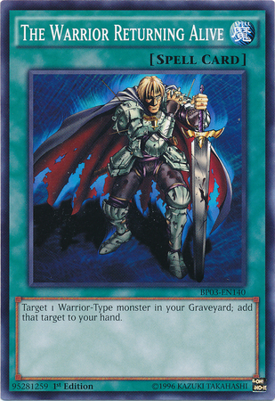 The Warrior Returning Alive [BP03-EN140] Common Yu-Gi-Oh!